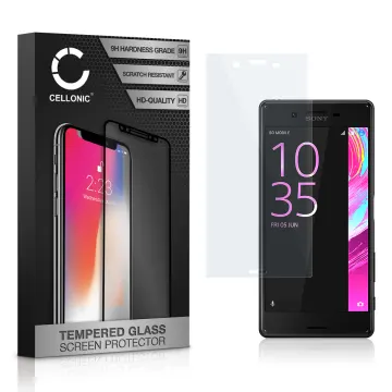 Vetro temperato CELLONIC® per Sony Xperia X Compact, screen protector (3D Full Cover 9H 0,33mm Edge Glue) Trasparente Pellicola salva schermo per telefono cellulare smartphone