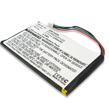 ED38BD4251U20,361-00019-14 GPS accu voor Garmin nüvi 1400 nüvi 1490T nüvi 1450T nüvi 1490T pro nüvi 1490T - 1250mAh vervangende batterij navigatie