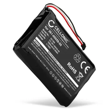 361-00059-00 GPS accu voor Garmin Zumo 390, Zumo 350, Zumo 340 (010-01043-01, 020-00218-05) - 1800mAh vervangende batterij navigatie