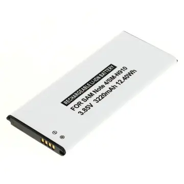 EB-BN910BBE, EB-BN910BBU Battery for Samsung Galaxy Note 4 (SM-N910) Smartphone / Phone Battery Replacement - 3220mAh