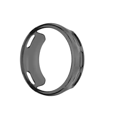 Protezione subtel® in TPU per Polar Vantage V2 custodia assorbi-urti per smartwatch, nero, cover protettiva di bordi, ghiera, lunette e anse