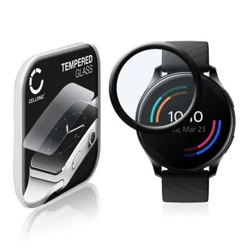 Skjermbeskytter glass OnePlus Watch (3D Full Cover, 9H, 0,33mm, Full Glue) Herdet Glass