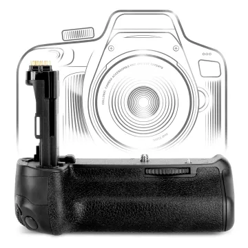 Impugnatura Battery Grip BG-E14 per fotocamera Canon EOS 70D EOS 80D EOS 90D camera grip accessorio multifunzione per fotografia verticale, 295 grammi