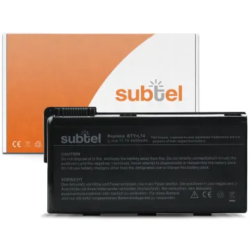 Akku für MSI A5000/A6000/CR500/CR600/CR700/CX500/CX600/CX700 Laptop - 4400mAh 10.8V - 11.1V