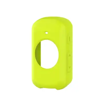 Protezione subtel® silicone compatibile con Garmin Edge 530 Custodia cover in Silicone assorbi-urti, case per navigatore su bici, bumper giallo