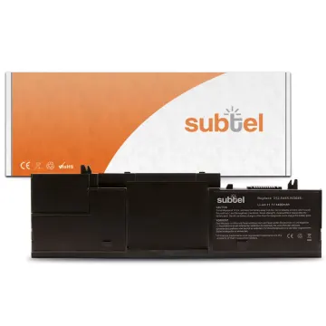 Battery for Dell Latitude D430, D420, PP09S, GG386, KG046, FG442, HX348, JG168, JG172 10.8V - 11.1V 3600mAh from subtel