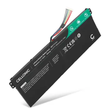 Akku tietokoneeseen Acer Nitro 5 AN515, Aspire 5 A515, A517, Swift 3 SF314, Predator Helios 300, AC14B8K, AC14B18J - 15.2V 3600mAh tuotemerkiltä CELLONIC