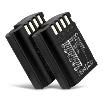 2x DMW-BLK22 Battery for Panasonic Lumix DC-GH5 II DC-GH6 DC-S5 G9 GH5 GH5S 1600mAh Camera Battery Replacement