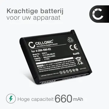 2x 4-268-590-02 batterij voor huistelefoon voor Panasonic KX-TCA285 KX-TCA385 KX-UDT121 KX-UDT131 Sony Laser Mouse VGP-BMS77 - 660mAh vervangende accu draadloze telefoon