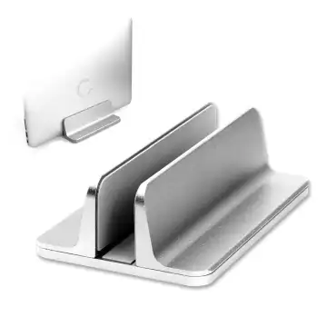 Supporto verticale per pc portatile, notebook, laptop. Stand modulabile in larghezza per , ABS trasportabile in borsa o zaino, regolabile, leggero, sicuro stabile