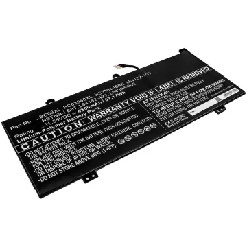 Batería HP para ordenador portátil HP Pro c640 Chromebook, Chromebook X360 14C, X360 14C-CA0053DX, BC03XL 4950mAh 11.55V  de subtel