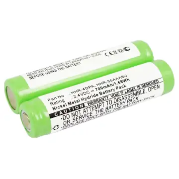 Bateria Panasonic HHR-55AAAB 700mAh - , Batería larga duración para teléfonos Panasonic KX-TG6511, KX-TGA641, KX-TG6411, KX-TG6412