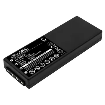 Akku kaukosäätimeen HBC Radiomatic Spectrum 1, 2, 3, Linus 4, 6, Micron 4, 6, Eco, FUB10AA - BA210 - 2000mAh tuotemerkiltä CELLONIC
