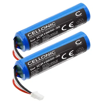 2x Battery for Petzl NAO, NAO Plus 2600mAh from CELLONIC