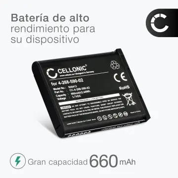 2x Bateria Panasonic 4-268-590-02 660mAh - N4FUYYYY0047, Batería larga duración para teléfonos Panasonic KX-TCA285 KX-TCA385 KX-UDT121 KX-UDT131 Sony Laser Mouse VGP-BMS77