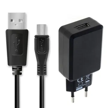 Cargador smartphone 15W + Cable USB para Blackview BV4900, BV4900s, BV5500, BV5500 Plus, BV5800, BV6000 - Fast charger 3A con cable carga de 1m para teléfonos móviles