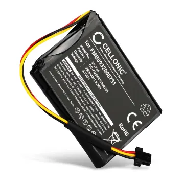 Battery for TomTom Go 50, TomTom Go 500, TomTom Go 510, TomTom Go 600, TomTom Start 50, TomTom P2, TomTom ONE 140 950mAh from CELLONIC