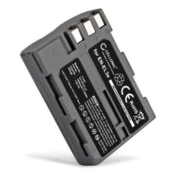 Bateria Nikon EN-EL3e 1600mAh - , Batería recargable para camaras Nikon D50 D70s D80 D90 D200 D300 D300S