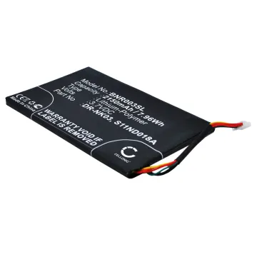 DR-NK03,MLP305787,S11ND018A Battery for Barnes & Noble BNRV300, BNTV350 Tablet Battery Replacement - 2150mAh