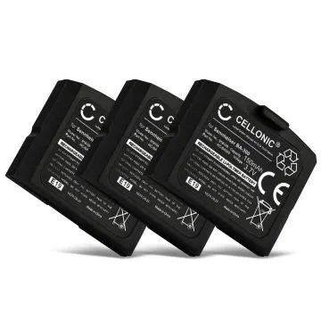 3x Koptelefoon Accu BA300 voor Sennheiser RS 4200, Sennheiser BA 300, Sennheiser RS 4200 II, Set 900, Set 830 TV, Sennheiser RR 840 - 150mAh Vervangende Batterij