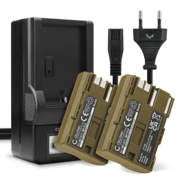 2x BP-511-512 514 BP508 Camera Battery + Charger Set for Canon EOS 5D EOS 50D EOS 40D EOS 30D 300D EOS 20D EOS 10D PowerShot G3 G5 G1 1600mAh Replacement Battery CB-5L LCD Smart Charger