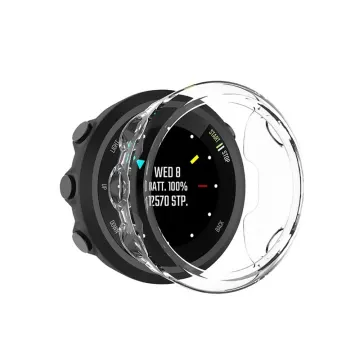 Suojakotelo Garmin Forerunner 45 urheilukellolle - Läpinäkyvä TPU