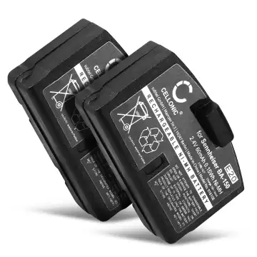 2x Koptelefoon accu BA 150 BA 151 BA 152 voor Sennheiser IS 150, RI 150 55, Set 50 TV, TI 810, RS 2400, HD 810, HDR 40 TV Koptelefoon BA 300 - 60mAh batterij