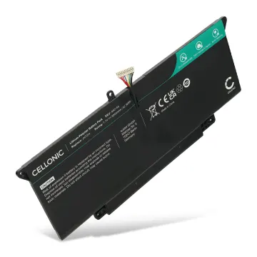 Battery for Dell Latitude 7410 2-in-1, 7310, 7000 2-in-1, 7410 14 Touchscreen 2 in 1, 7CXN6, 7CXN6, CQCQ, JHT2H 7.7V 6800mAh from CELLONIC