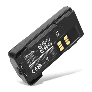 Batteria sostitutiva PMNN4415 per Motorola DP2000 DP2400 DP2600 DP4400E P8600 P8620 P8660 P8668 XIR P6600 XIR P6620 Affidabile pila CELLONIC® da 2600mAh walkie talkie ricetrasmittente radio telefono satellitare