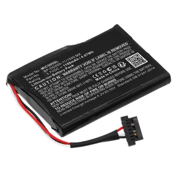 BP-DG500-11/1500 MX GPS accu voor Mio Cyclo 500 HC / Cyclo 505 HC - 1100mAh vervangende batterij navigatie