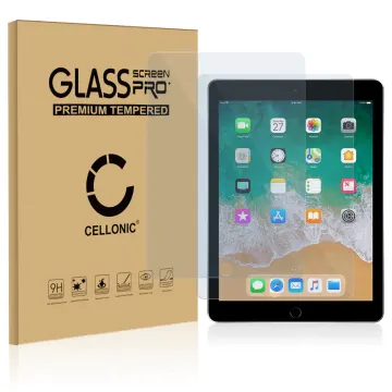 2x CELLONIC® Screen Protector for Apple iPad Air 2 / iPad Pro 9.7" / iPad 5 / iPad 6 Tablet Screen Cover Film - 2.5D 0,33mm Full Glue 9H Tempered Glass Display Screen Guard Crystal Clear