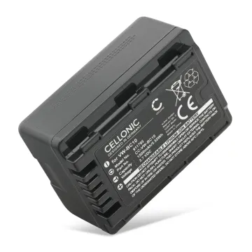 Batteria VW-VBK180 VBK360 VW-VBL090 per fotocamera Panasonic HC-V100 HC-VX878 HDC-SD90 SD40 SD60 HDC-SDX1 HDC-HS60 HDC-TM60 SDR-H85 SDR-S50 S70 Affidabile ricambio da 1500mAh, marca subtel®