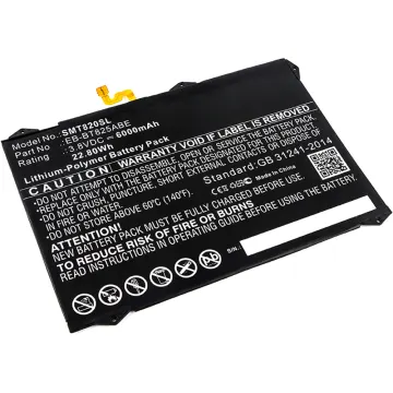 Batteria EB-BT825ABA compatibile con Samsung Galaxy Tab S3 (SM-T820 / SM-T825) Ricambio da 6000mAh per tablet pc -Sostituzione di lunga durata