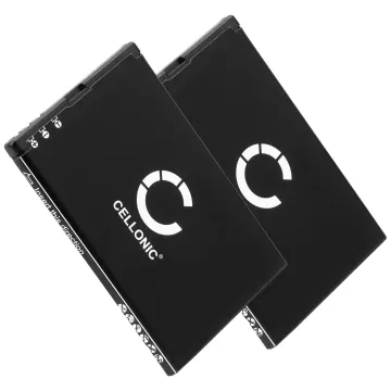 2x Batteria CELLONIC® ICP5/44/61 per telefono Bea-fon SL810 / SL820 Ricambio affidabile da 1400mAh per il tuo cellulare smartphone