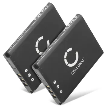 2x Bateria Samsung SLB-0837B 800mAh - , Batería recargable para camaras Samsung Digimax L70B L201 L70 L83T, NV10 NV15 NV20 NV8, SL201