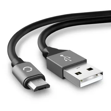 Cable USB para ZTE Blade V9, V9 Vita, V8, V7, V7 Lite, V7 Max - Cable de Carga y Datos 2m 2A gris PVC