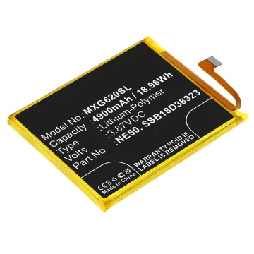 Bateria Motorola NE50 4900mAh - , Batería larga duración para smartphones Motorola Moto G52 / Moto G82 5G