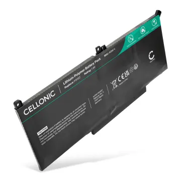 Batteria per portatile Dell Latitude 14 7490, 7480, Latitude 13 7390, 7380, Latitude 12 7290, 7000, E7480, F3YGT ricambio per laptop 8200mAh 7.6v 