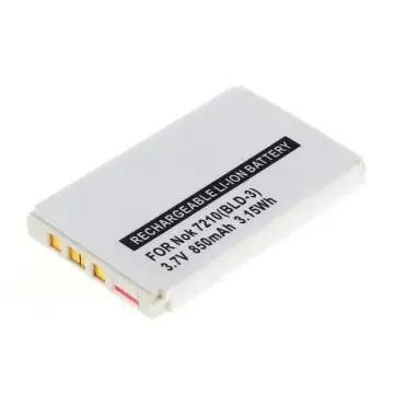 Batterij compatibel met Nokia 2100 / 3200 / 3300 / 6220 / 6610 / 6610i / 7210 / 7250 / 7250i - BLD-3 850mAh vervangende accu reservebatterij extra energie