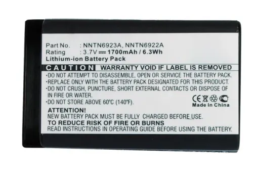 NNTN6923A, NNTN6922A Battery for Motorola DTR410 DTR520 DTR550 DTR620 DTR650 MTH650 MTH800 1700mAh Battery Replacement