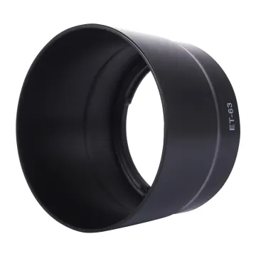 CELLONIC® ET-63 Lens Hood for Canon EF-S 55-250mm f/4-5.6 IS STM Plastic Cylindrical / Round Sun Shade