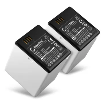 2x Batteria per Arlo Go VMA4410, VML4030, LTE - Netgear 308-10030-01 - A-2 (3000mAh) batteria di ricambio