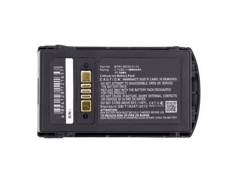 Batería para lector QR Motorola Zebra MC3300 MC3200 MC32N0 MC32N0-S 4800mAh 3.7V de CELLONIC