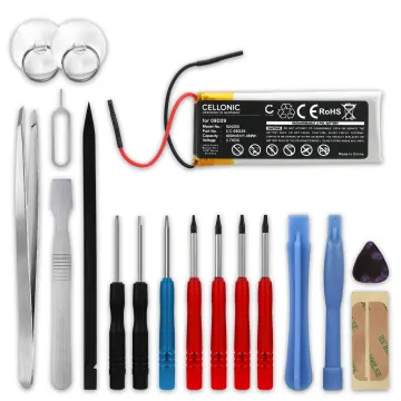 09D29,H452050,BAT00008 Battery for Cardo Scala Rider Teamset Pro, Scala Rider Multiset Q2 400mAh Headphone / Headset Battery Replacement + Tool-kit