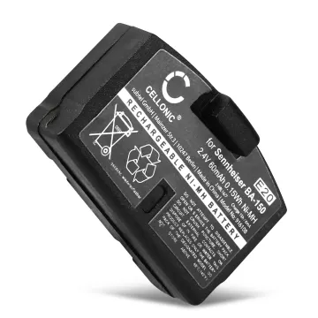 BA 151 Battery for Sennheiser RS 400, RI 50 Set TV, RR 820, IS 150, HD 60, TI 810, RS 2400, Audioport A 200 - BA 150
/ BA 152 Replacement Headphones Battery Pack - 60mAh