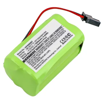 Batteria sostitutiva GP130AAM4YMX per Visonic PowerMaster 10 / Powermax Express Affidabile pila subtel® da 2000mAh Lunga durata per la tua sicurezza