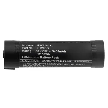 Batteria sostitutiva B1200G per RealWear CommWear HMT-1 Affidabile ricambio da 3400mAh celle dalla lunga durata di vita utile