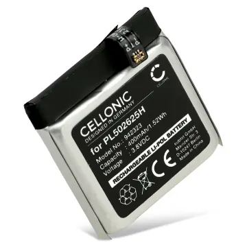 Battery for Amazfit GTR - 47mm, A19029 - PL502625H (400mAh ) Replacement battery