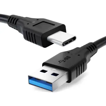 Cable de datos y de carga para smartphones, tablets, altavoces, auriculares, GPS y más - Cable USB universal tipo C negro de 1m, 3A Cable Data