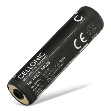 Battery for Streamlight Jr LED, ProTac HL USB, Strion (2020), Strion DS HL, Strion DS HPL, Strion HPL, Strion LED 3500mAh from CELLONIC